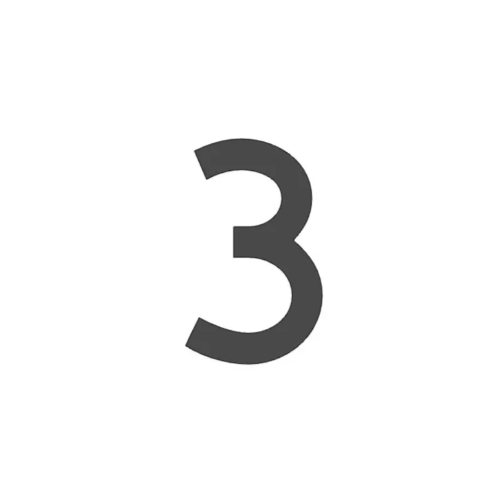 Plantilla de números A3
