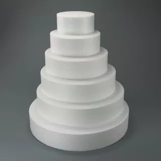 Polystyrène rond pour gateau de bonbon ø 150 mm