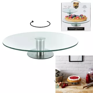 Molde para tarta con base giratoria de 27,5 cm