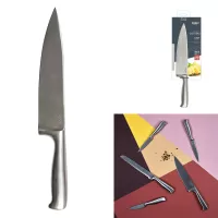 Stainless steel chef's knife, 20 cm blade