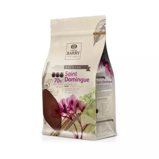 SAINT DOMINGUE (noir, cacao 70%) 1KG BARRY