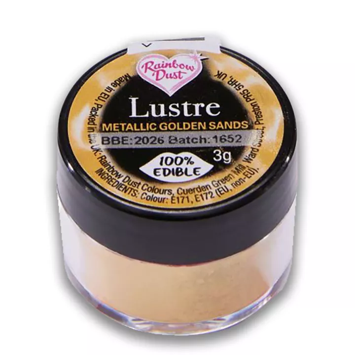 Lustre Alimentaire metallic signature gold