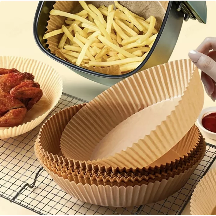 50 Moules papier compatibles Airfryer