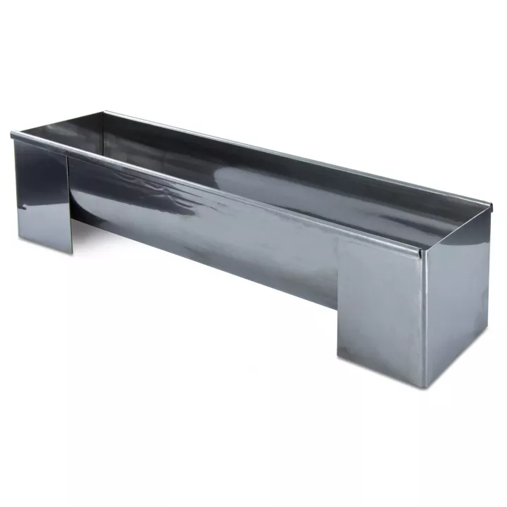 Stainless steel log gutter insert, 30 cm