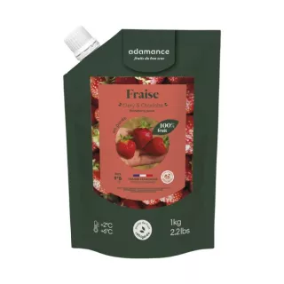 Purée de fraise Cléry et charlotte Adamance