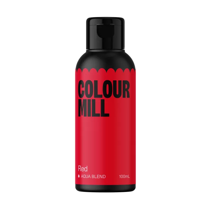 Colorant rouge hydrosoluble Colour Mill 100 ml
