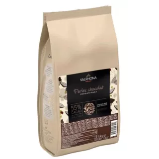 Жемчужины из темного шоколада Valrhona 4 кг