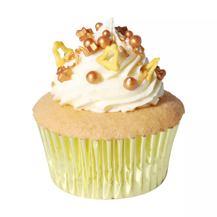 Campanas Sprinkles doradas