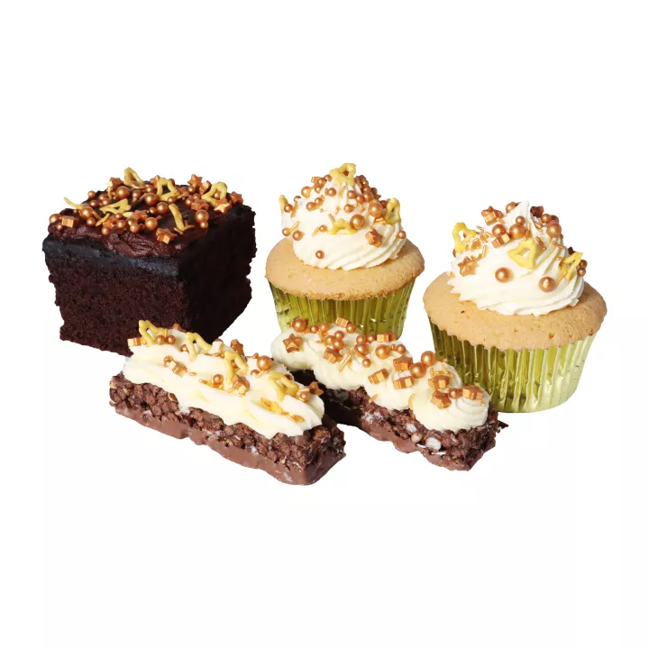 Золотистые Sprinkles Колокольчики