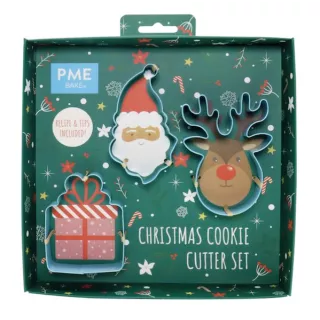Weihnachtsmann-Ausstechformen-Set