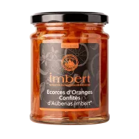Tiras de casca de laranja cristalizada - Imbert 350ml