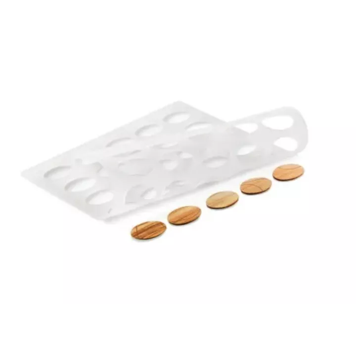 2 tapis Chablon Rond en silicone Silikomart
