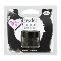 Tinte negro de polvo (carbón vegetal) - Rainbow dust