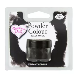 Colorant en poudre noir (charbon végétal) - Rainbow dust