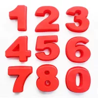 Moldes numéricos (quantidade à sua escolha)
