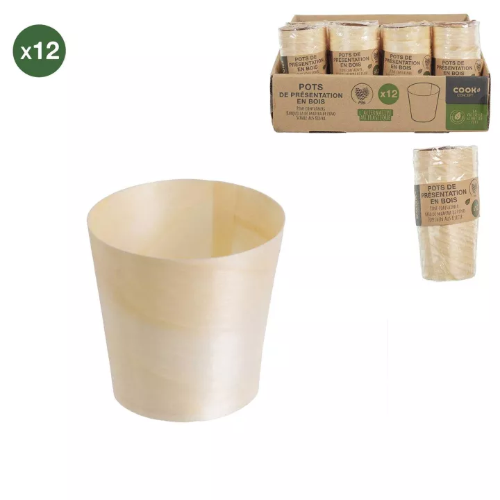 12 Pinienkern-Snacktöpfe