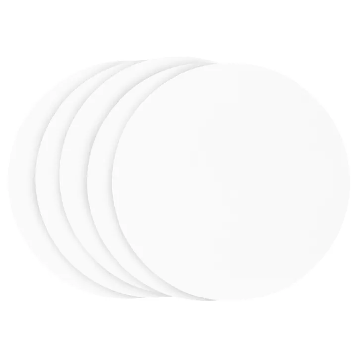 5 Cake Card blanc 20 cm