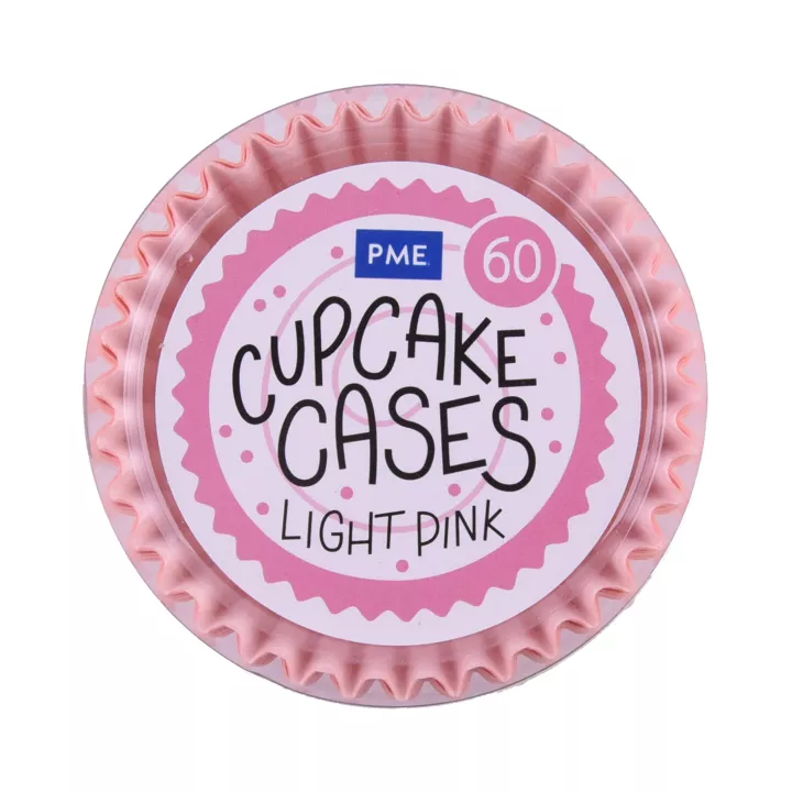 Caissettes rose x 60