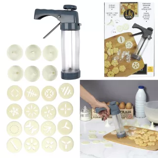 Presse à Pâte à Biscuits 12 disques