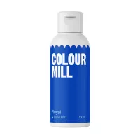 Corante azul solúvel em gordura Royal Colour Mill 100 ml