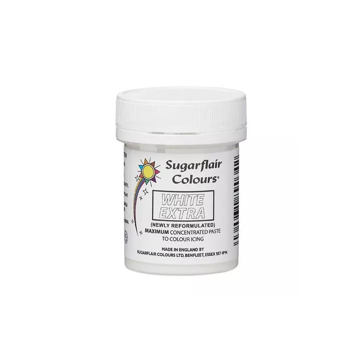 Colorant blanc extra sugarflair