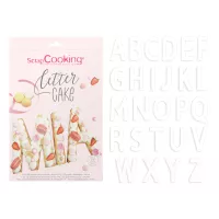 Kit para bolo de letras ScrapCooking ®*