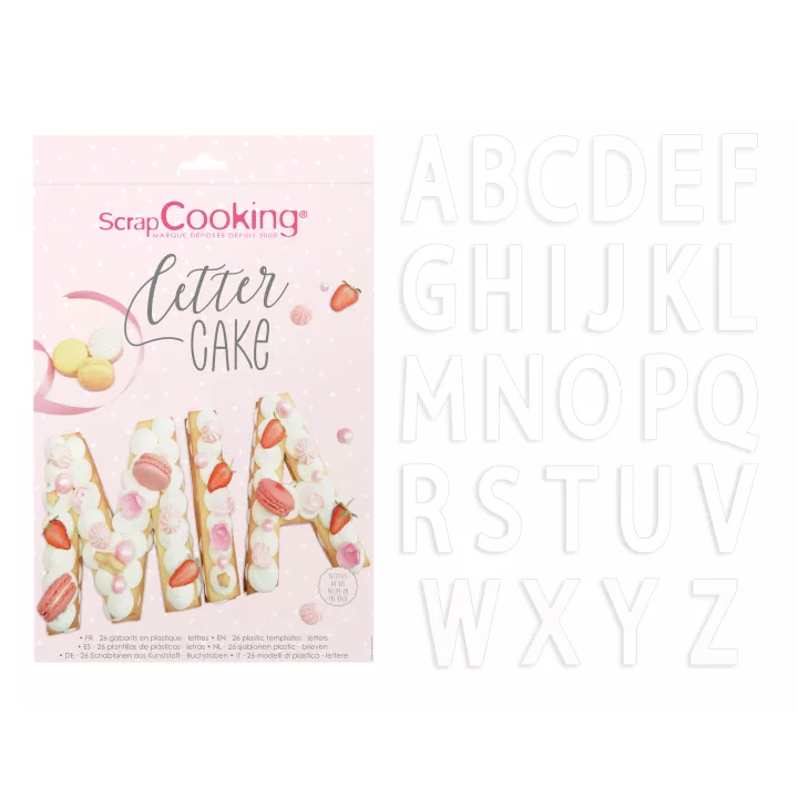 Letter cake kit ScrapCooking ®