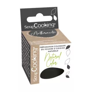 Natürlicher schwarzer Farbstoff 10 g ScrapCooking ®