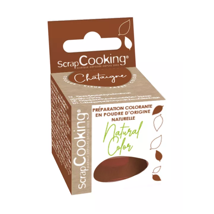 Colorant naturel Marron 10g ScrapCooking®