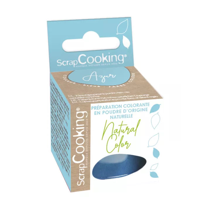 Colorant naturel Bleu azur 10g ScrapCooking®