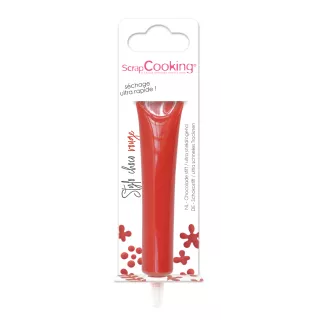 Stylo choco rouge 25g ScrapCooking®