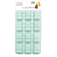 Molde pequeno de urso de chocolate ScrapCooking