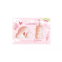 2 Cortadores Ejetores Unicorn ScrapCooking ®