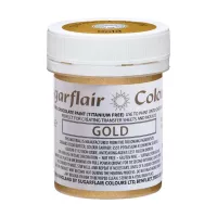 Essbare Goldzucker-Farbe