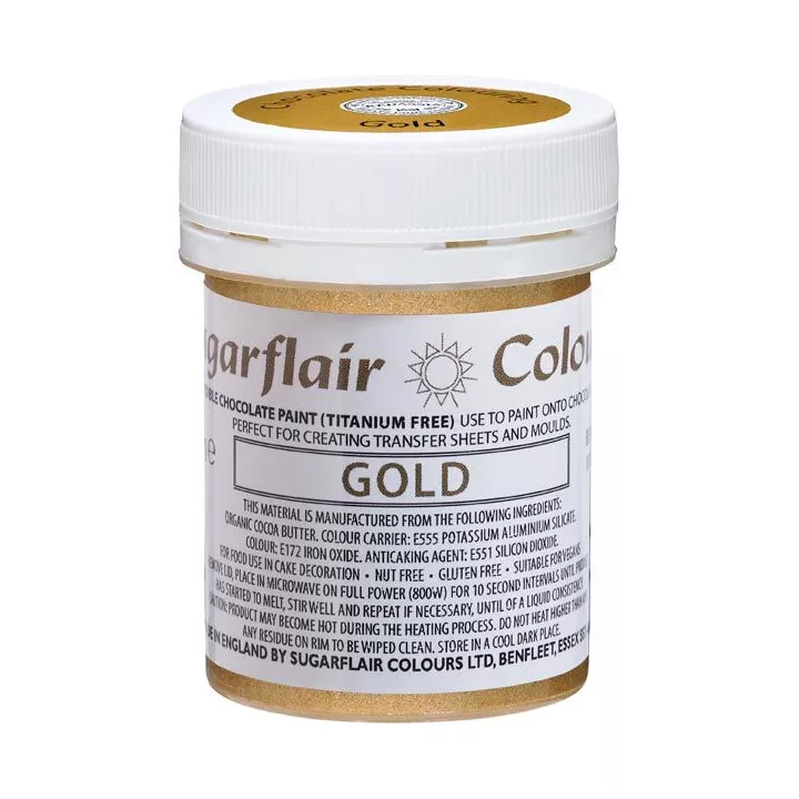 Colorante alimentare dorato Sugarflair