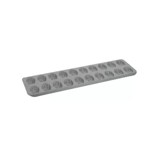 Plaque 20 mini madeleines metal De Buyer