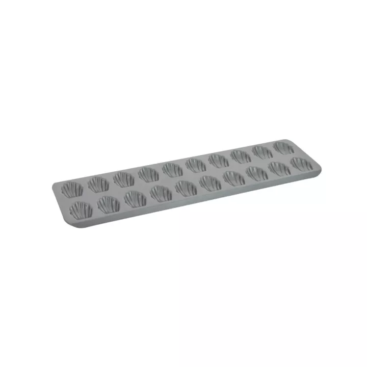 Plate 20 mini madeleines metal De Buyer