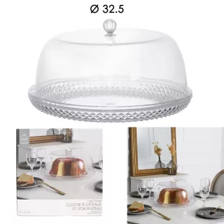 copy ofPlateau à gâteaux sur pied blanc