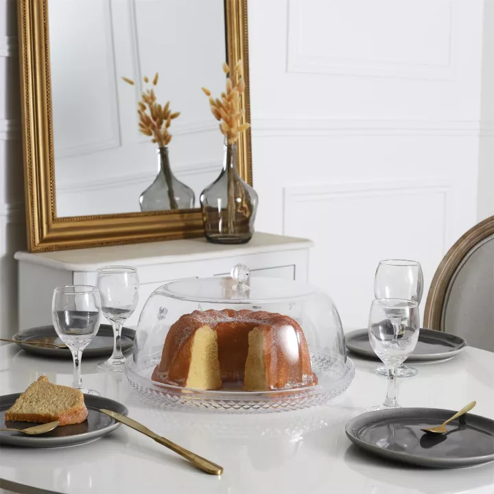 Alzata per torte con cupola