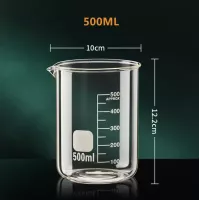 copo medidor de vidro de 500 ml