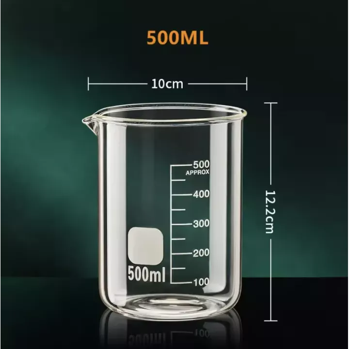 Verre mesureur 500 ml verre