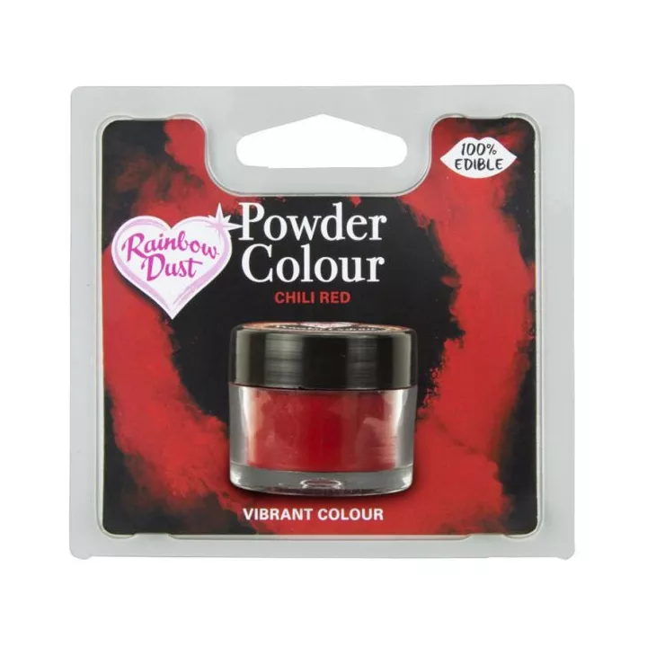 Colorant de surface rouge Rainbow dust