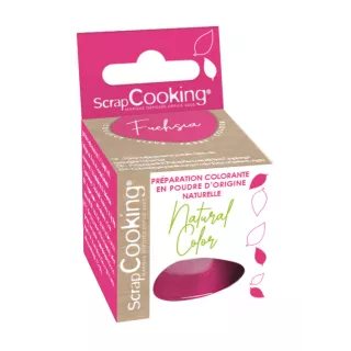 Colorante alimentare fucsia naturale 10 g ScrapCooking ®