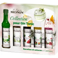 Conjunto de presente de xarope de gin e tônica Monin