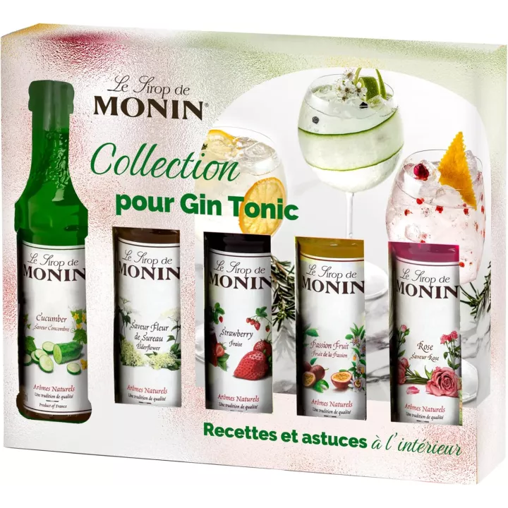 Coffret sirops Gin Tonic