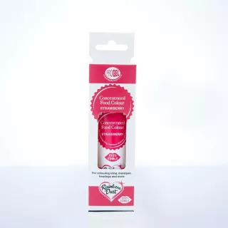 Progel colorant alimentaire gel Rainbow Dust - Strawberry