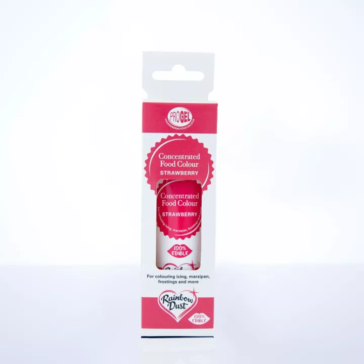 Colorante alimentario en gel Progel Rainbow Dust - Fresa
