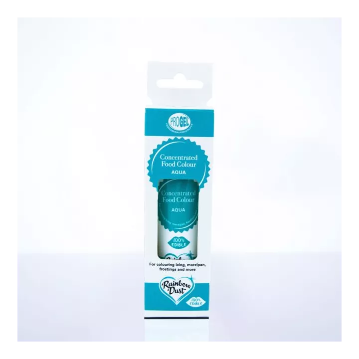 Progel Rainbow Dust Gel Lebensmittelfarbe - Aqua