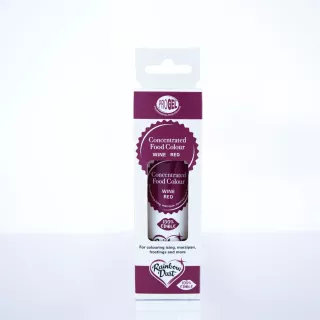 Progel colorant alimentaire gel Rainbow Dust - Bordeaux