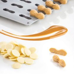 Moule Peanut (cacahuète) Pavoni en Silicone